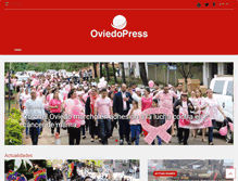 Tablet Screenshot of oviedopress.com